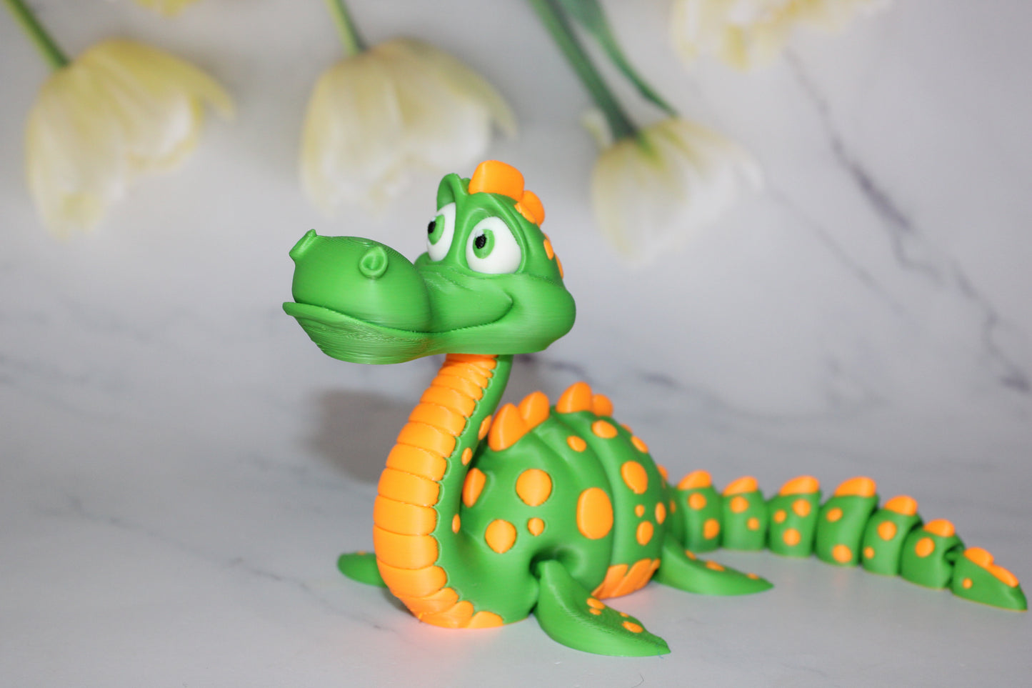 Lake Monster 3D Printed Articulated Figurine