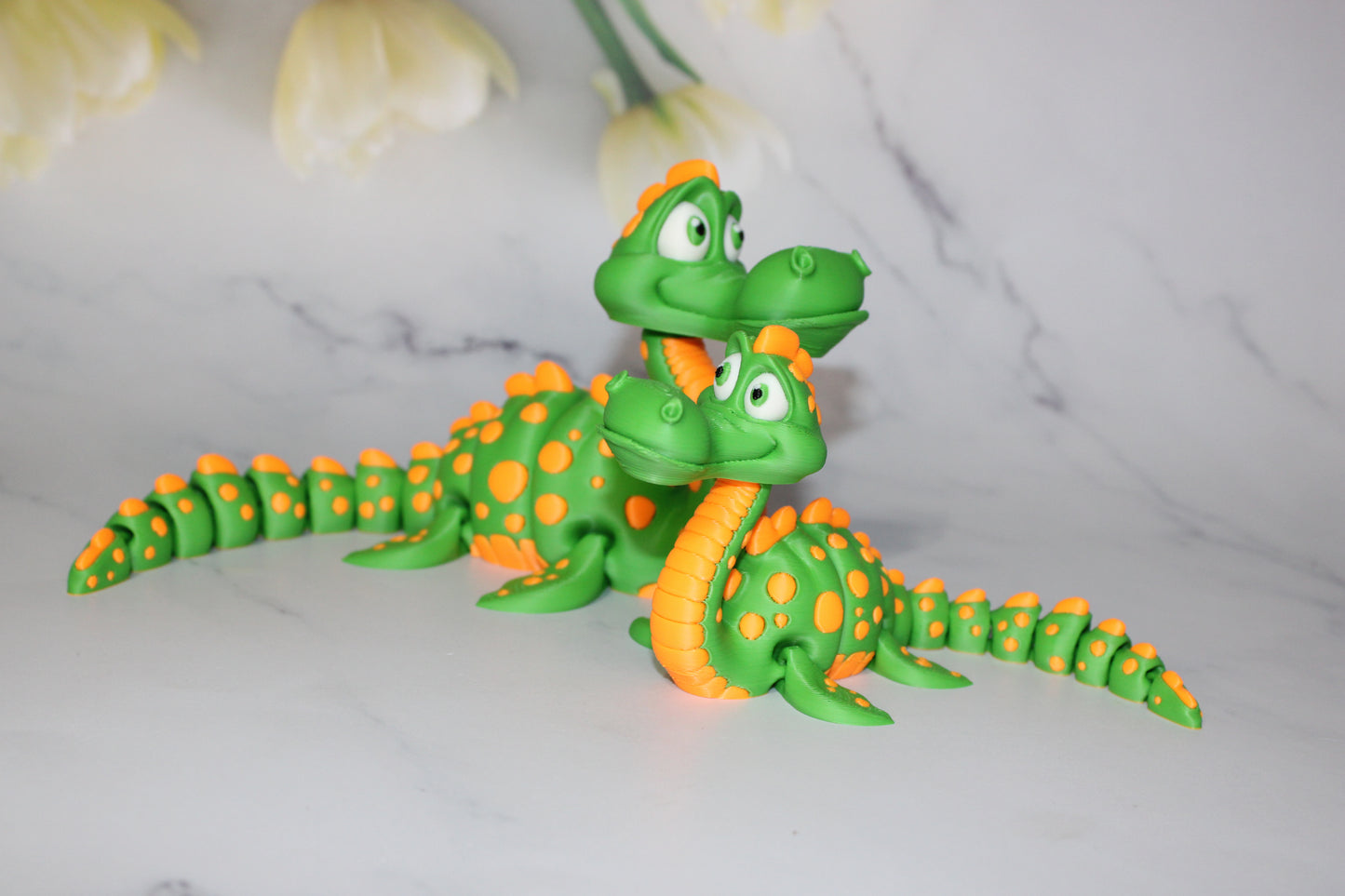 Lake Monster 3D Printed Articulated Figurine