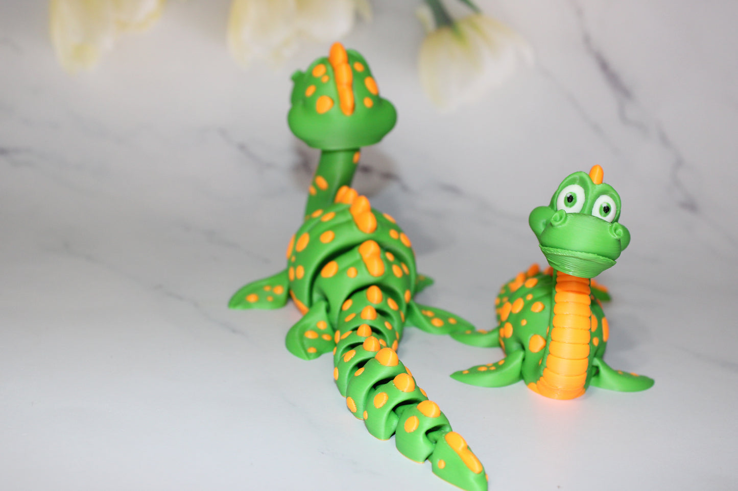Lake Monster 3D Printed Articulated Figurine