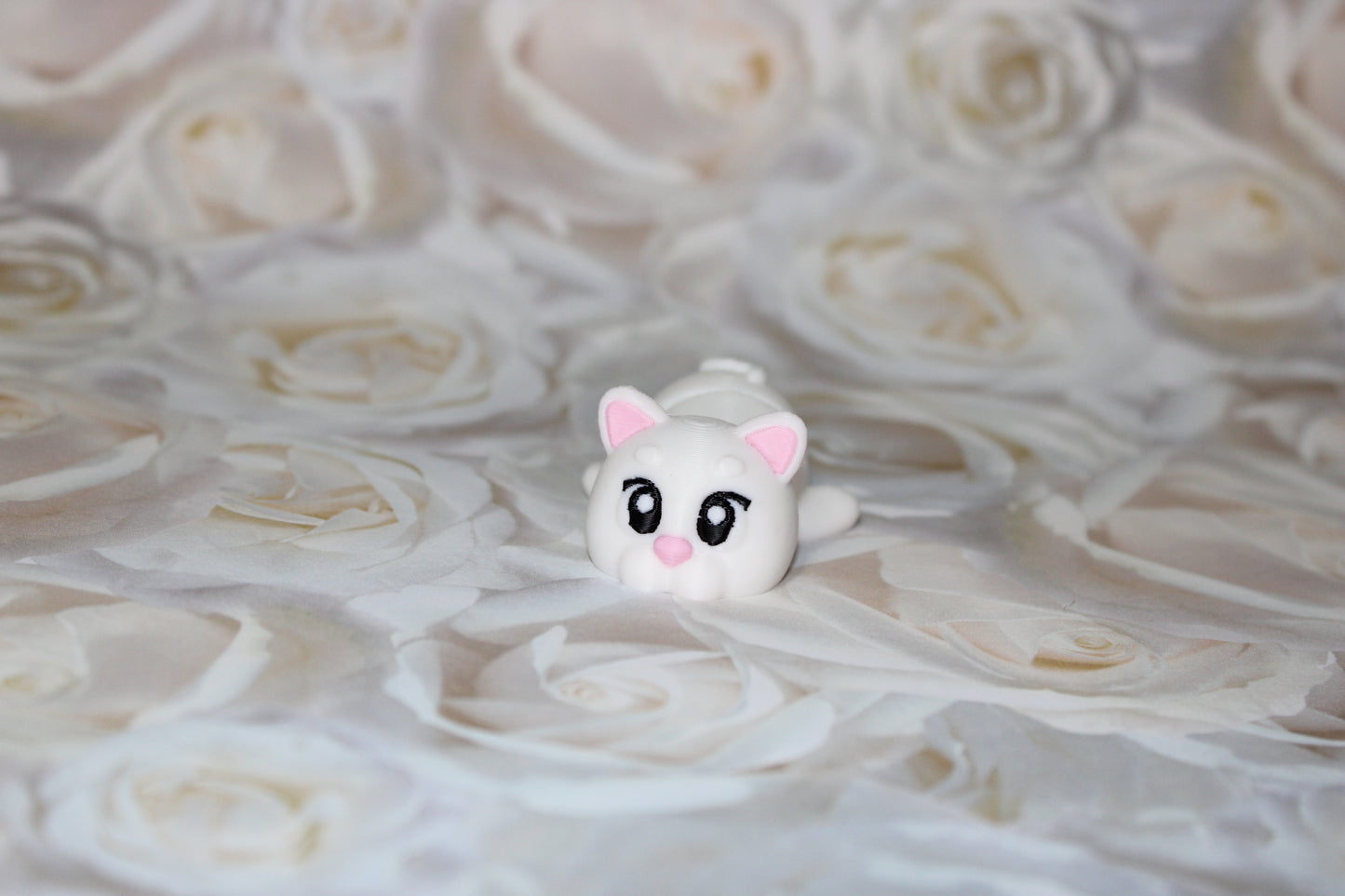 Sleeping Mini Animals Set 2.5  inches 3D Printed Articulated Flexi Fidget