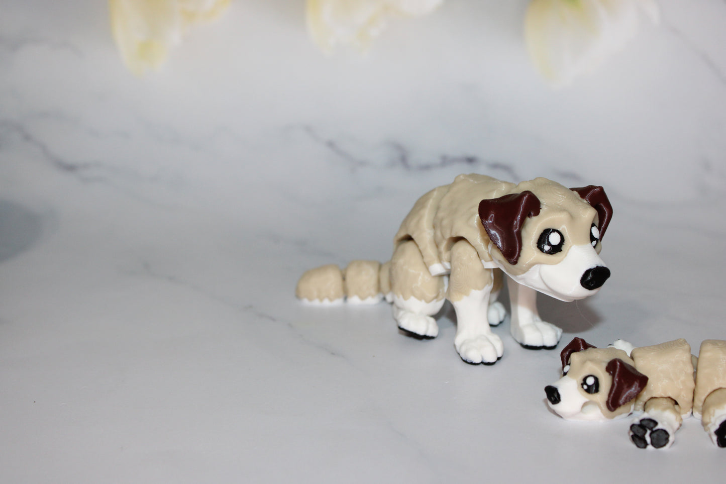 Dog 3D Printed Articulated Figurine