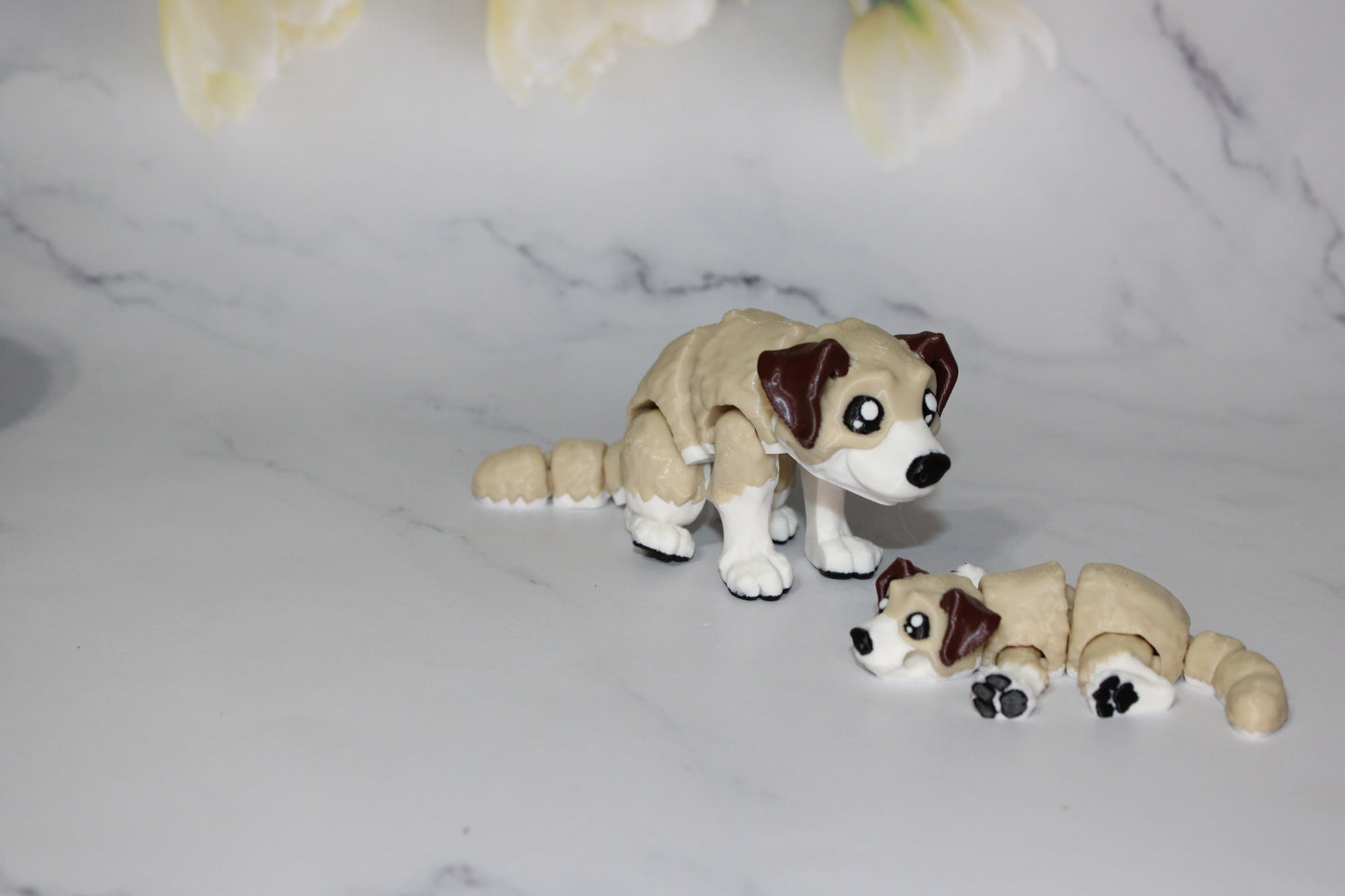 Dog 3D Printed Articulated Figurine