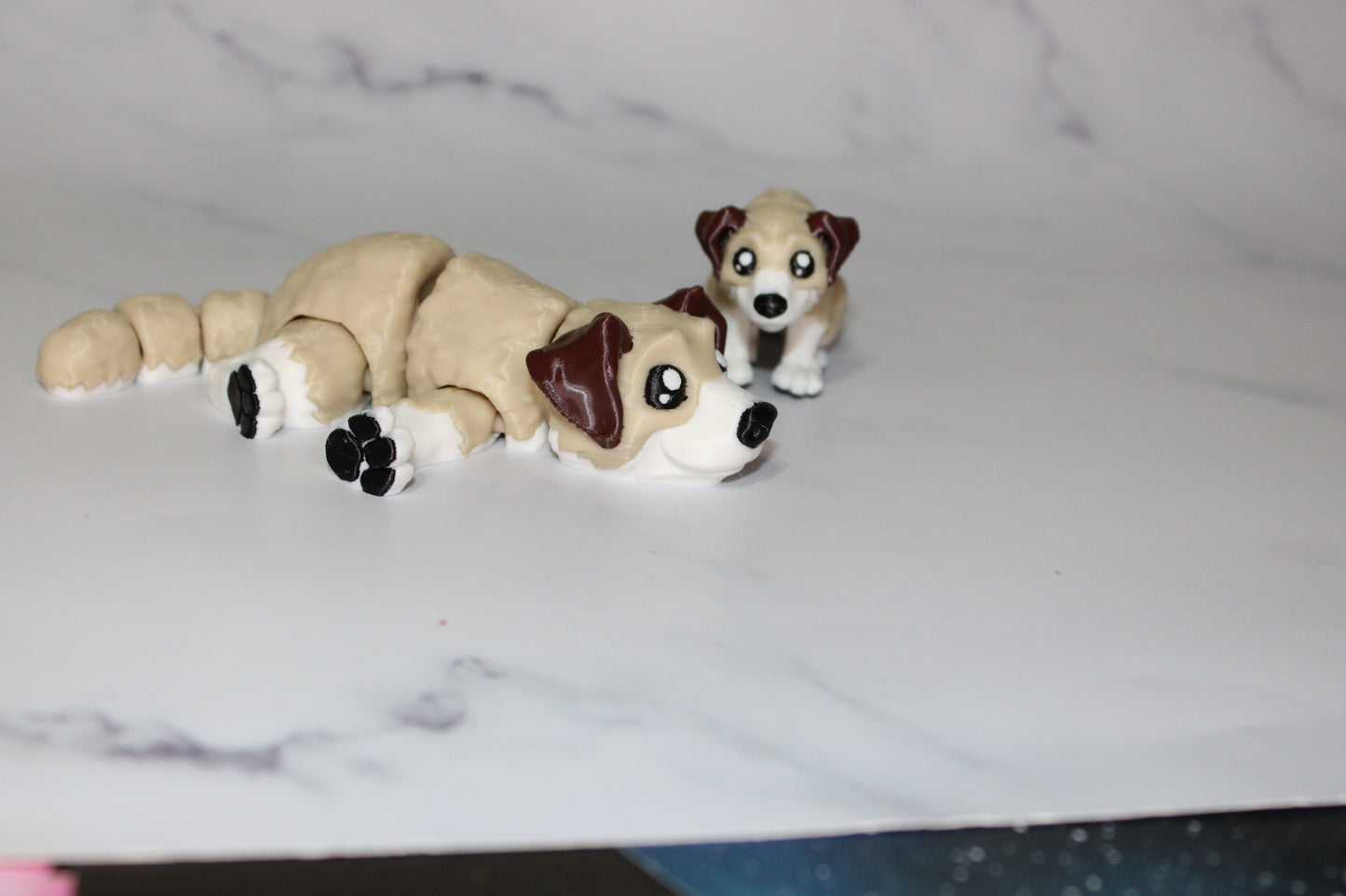 Dog 3D Printed Articulated Figurine