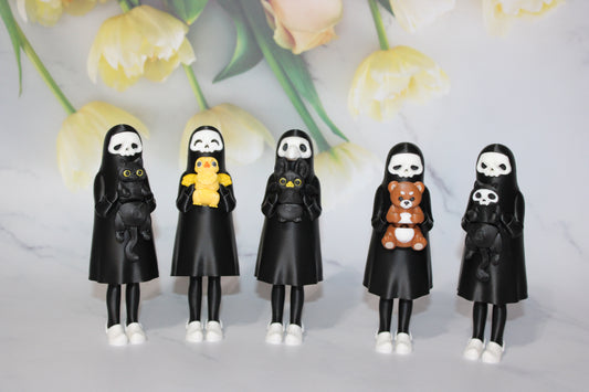 Dark 3D Printed Figurine 5.5 inches Tall