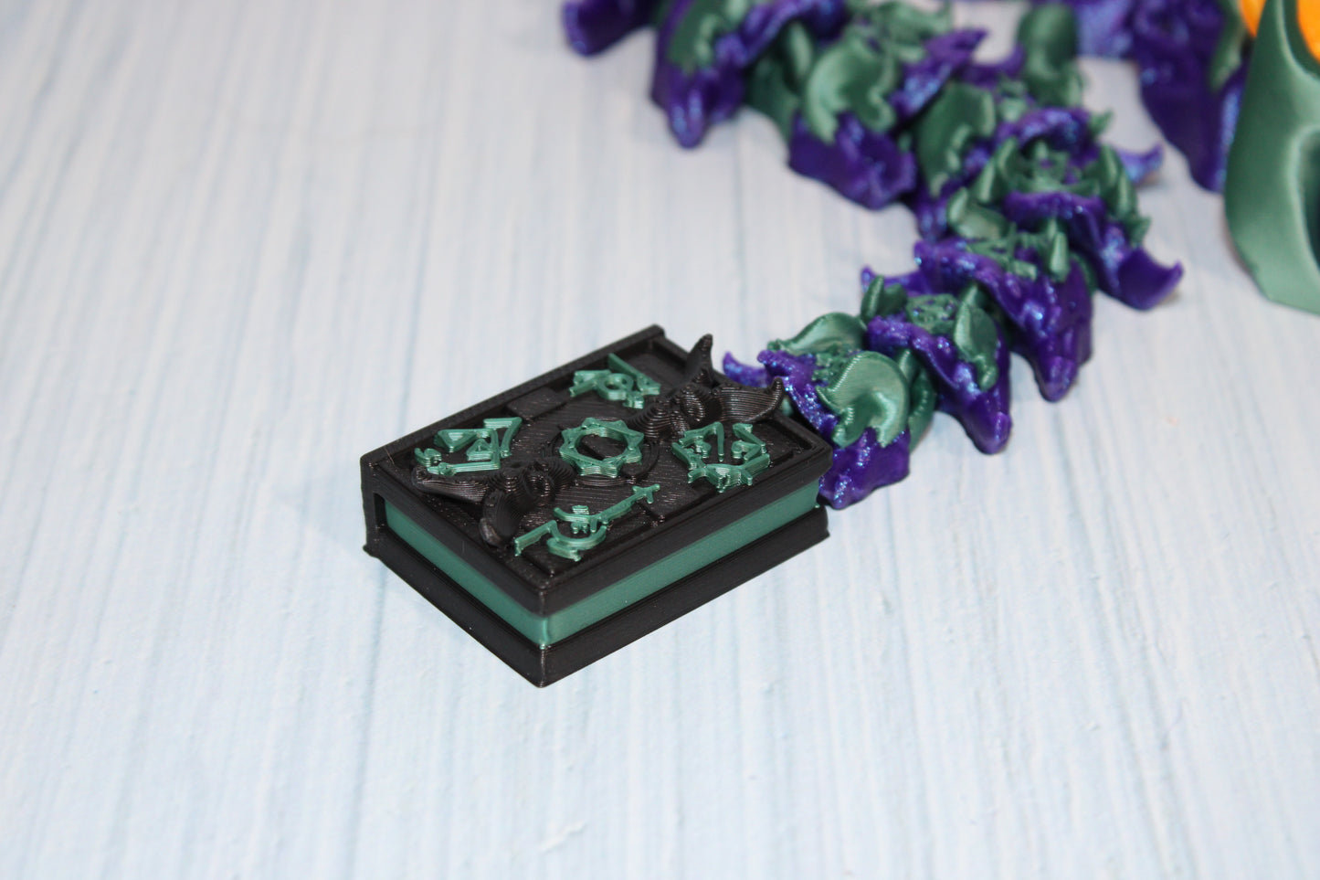Witch fire Dragon 3D Printed Articulated Figurine - Wonderland 3D Printing 
