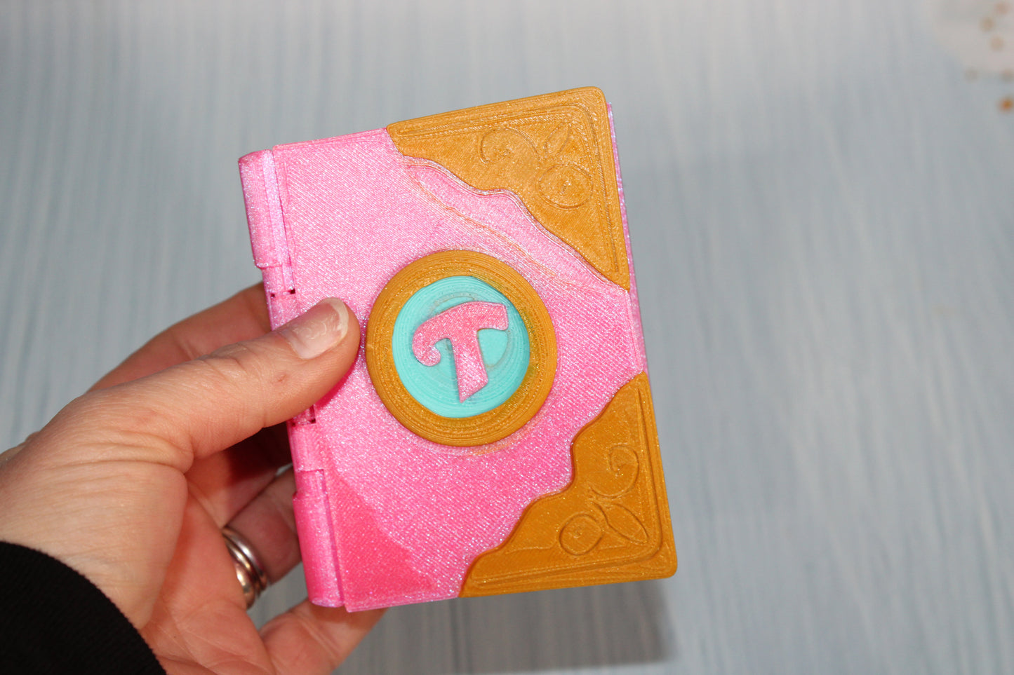 3D Printed 4" Story book trinket container - Wonderland 3D Printing 
