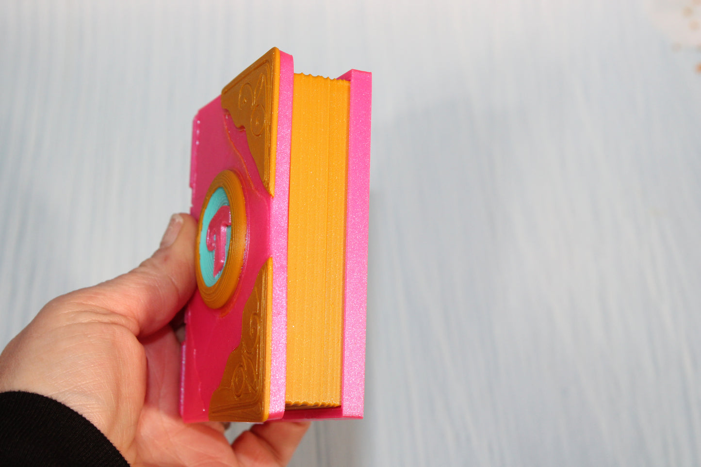 3D Printed 4" Story book trinket container - Wonderland 3D Printing 