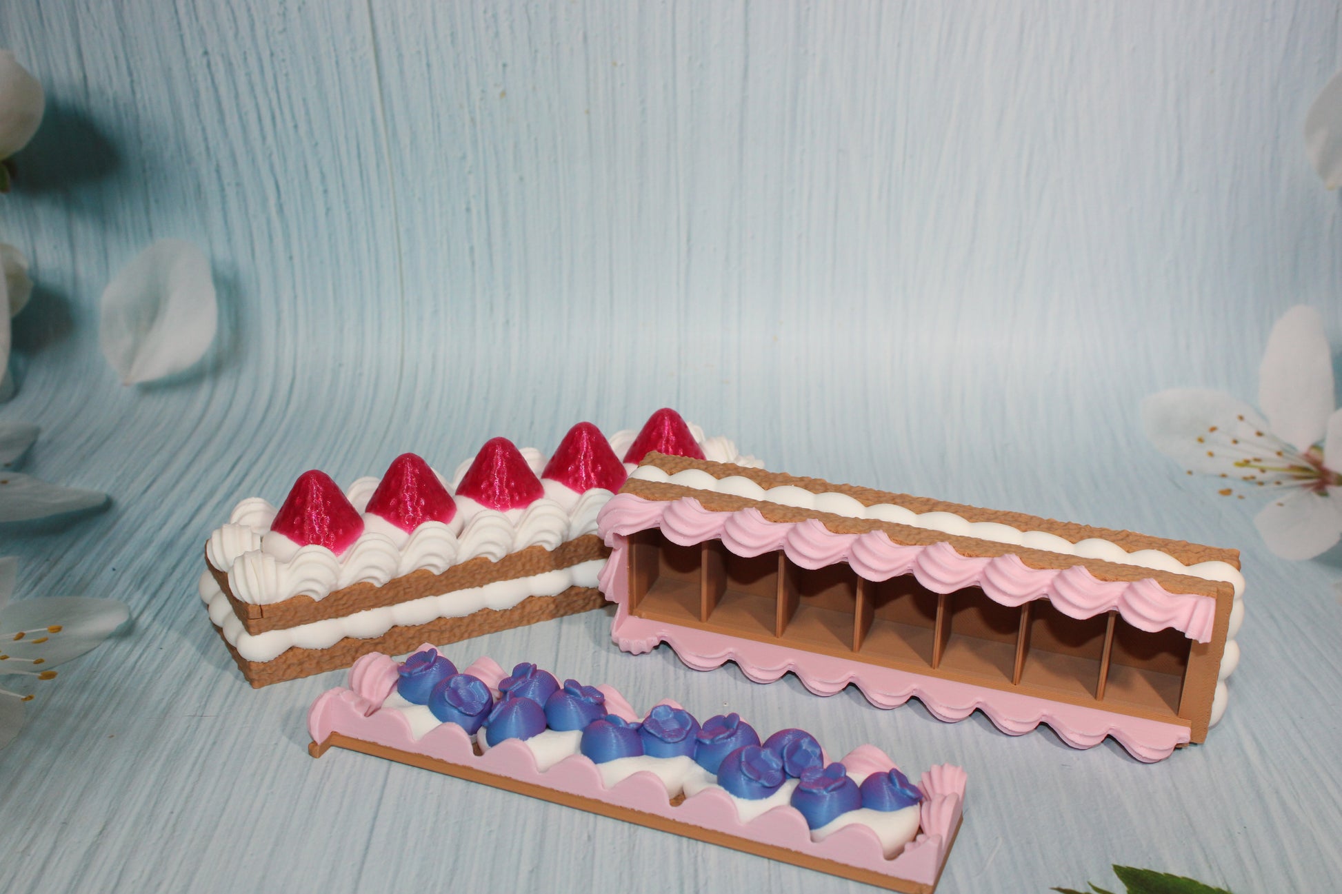 Berry Pill Box Container- 3d printed - Wonderland 3D Printing 