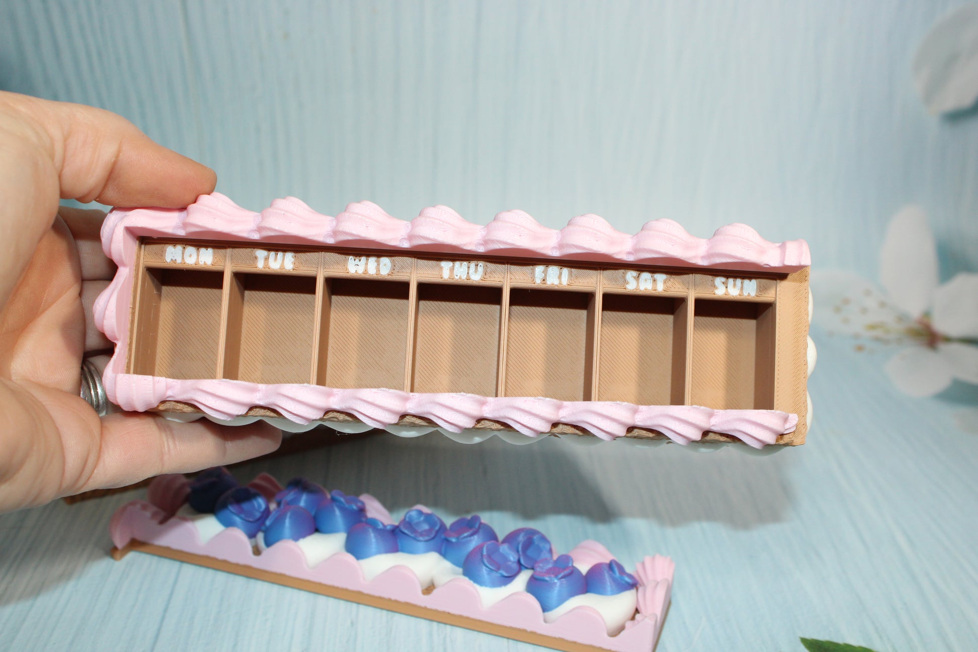 Berry Pill Box Container- 3d printed - Wonderland 3D Printing 