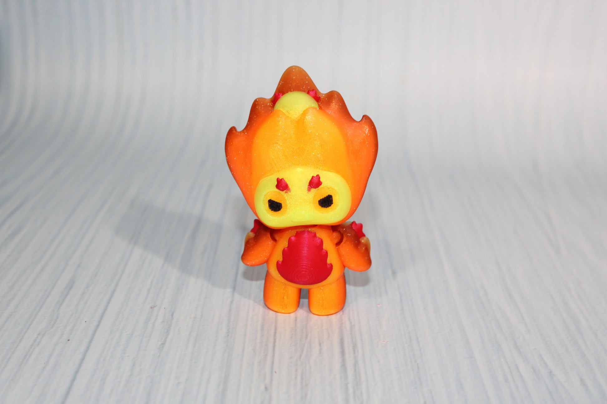 3d printed Elemental Mooshlings 3"- all 3 included - Wonderland 3D Printing 