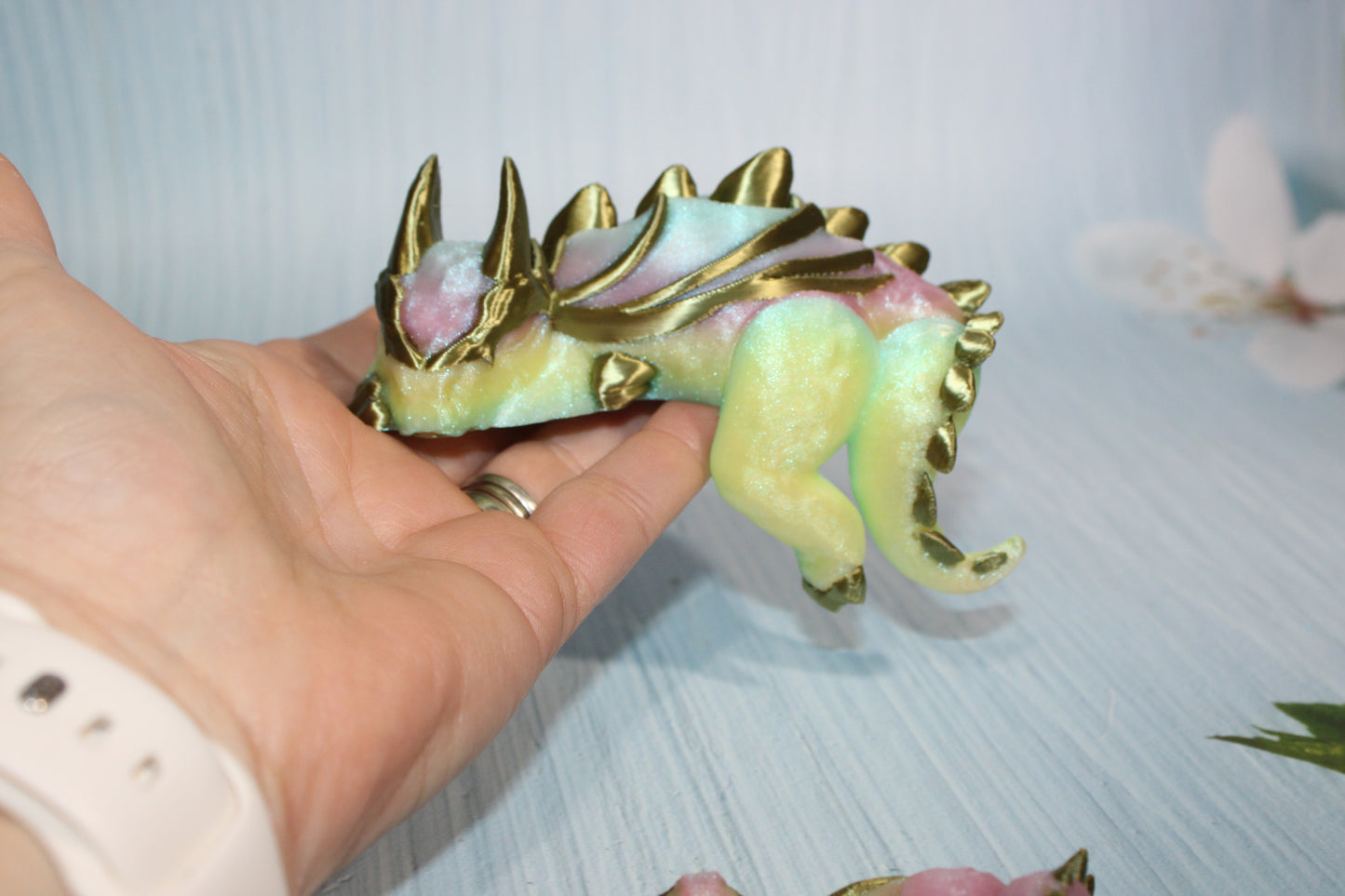 Sleeping dragons 3d printed - Wonderland 3D Printing 