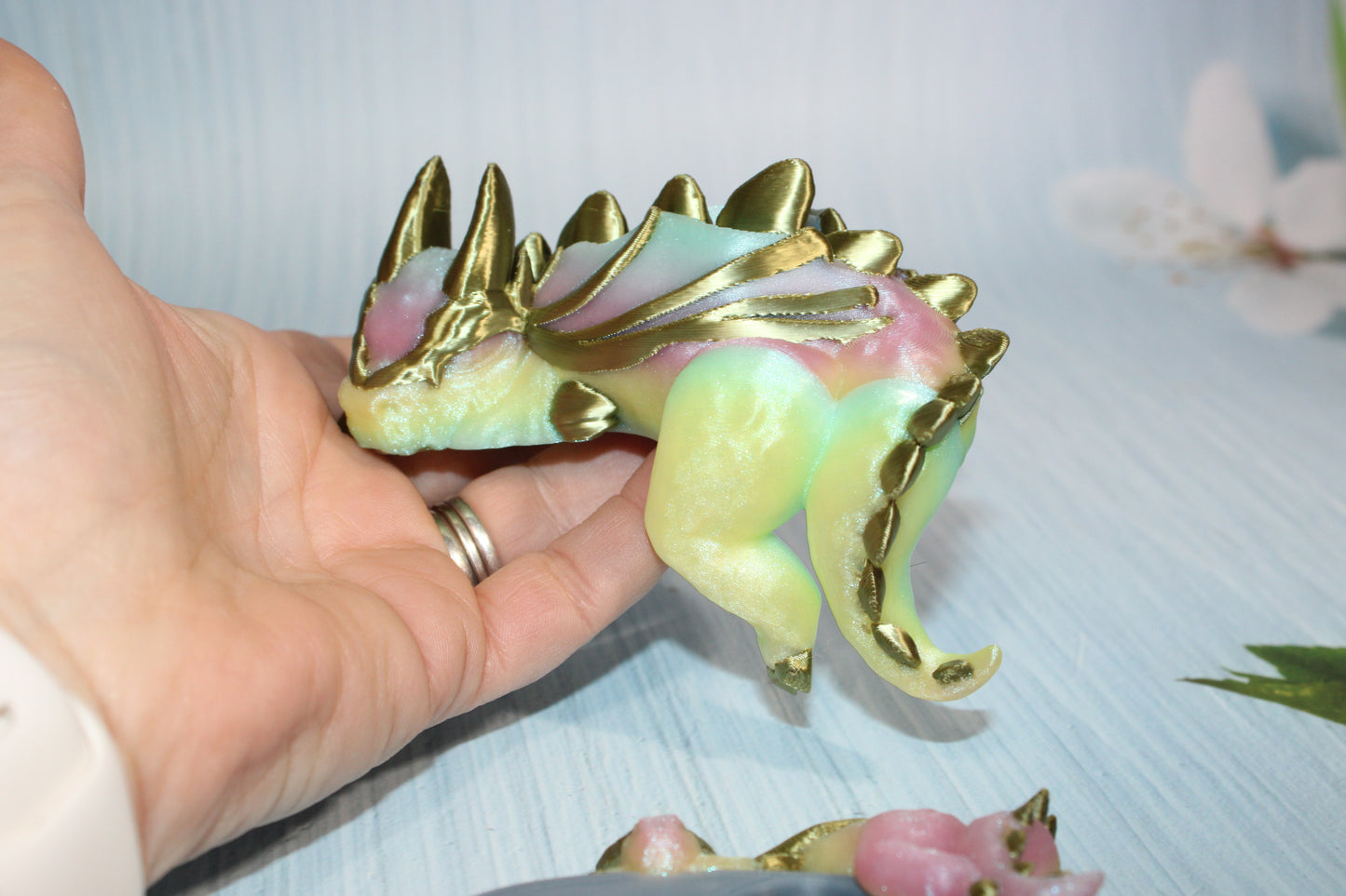 Sleeping dragons 3d printed - Wonderland 3D Printing 
