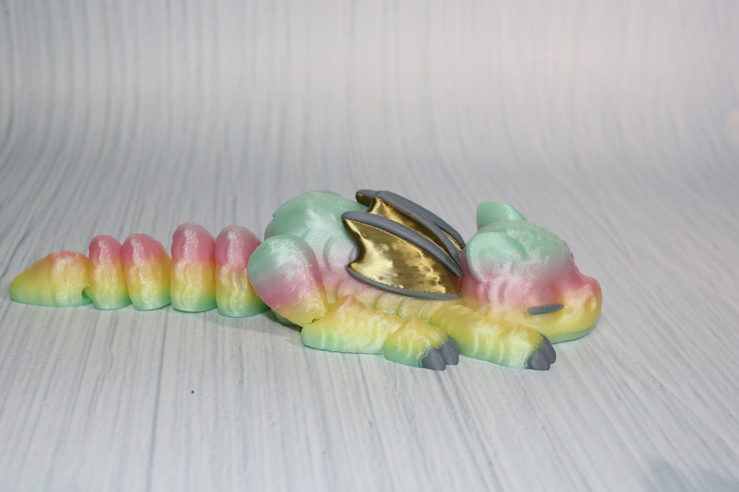 Sleeping dragons 3d printed - Wonderland 3D Printing 