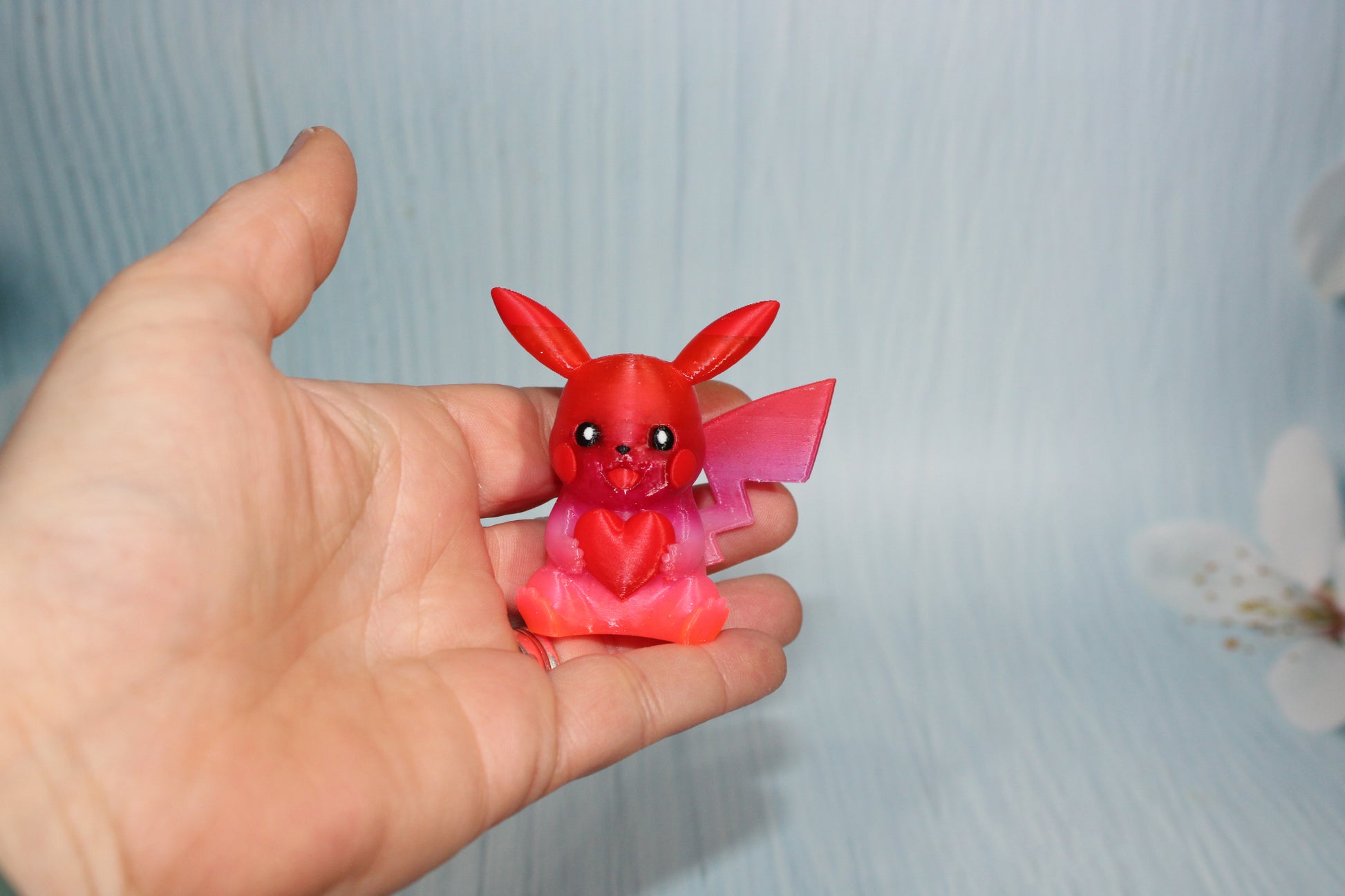 3D Printed Valentines Monsters 2"-3.5" all 8 included - Wonderland 3D Printing 