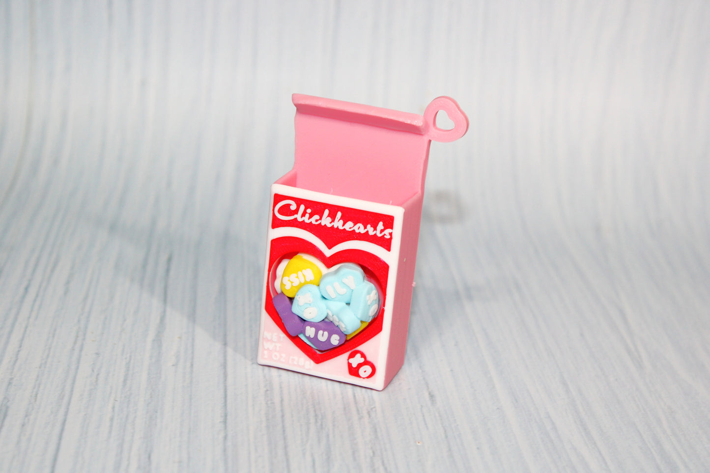 Click Hearts Clickers-3d printed