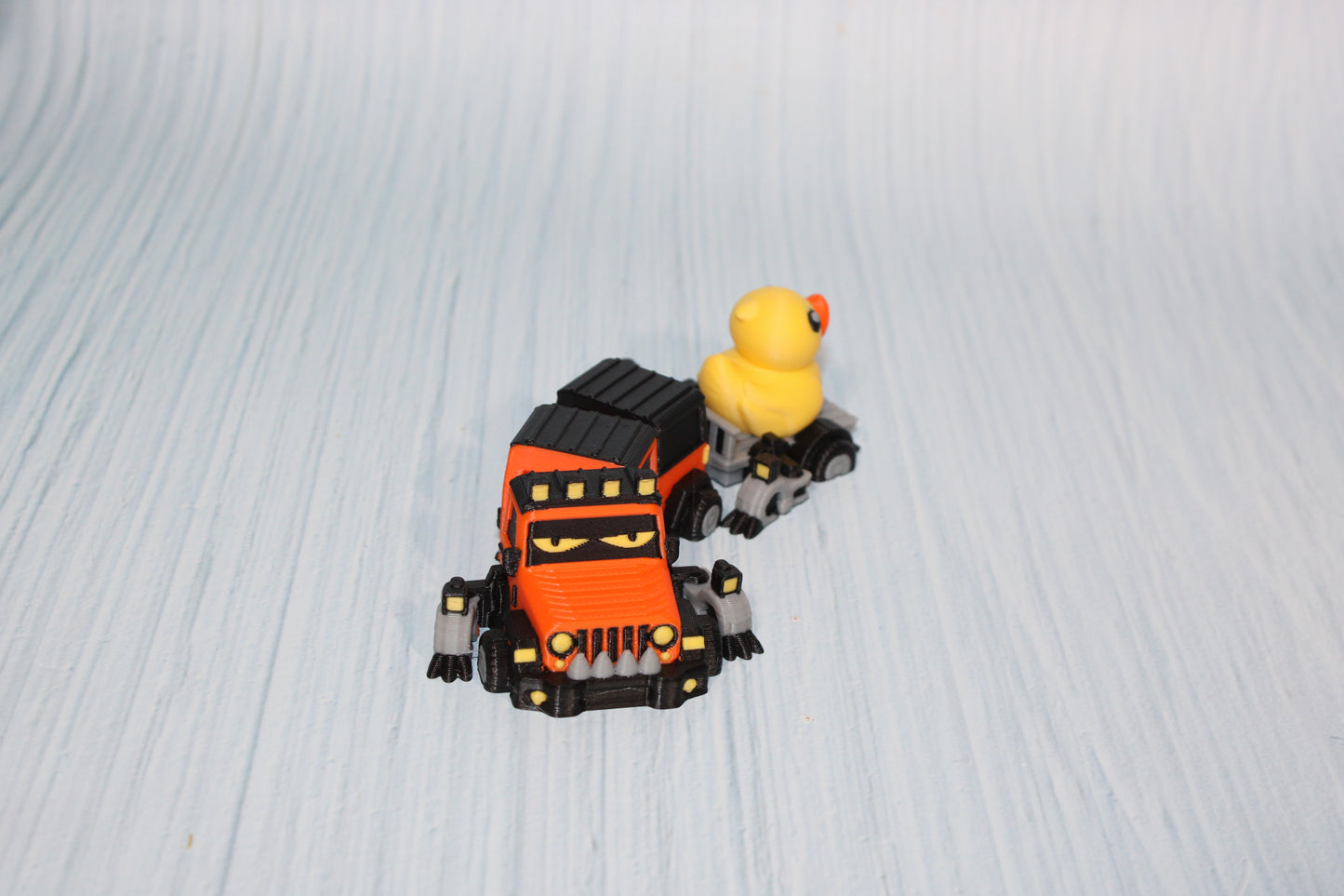 Truck Duck Dragon 3D Printed Articulated Figurine - Wonderland 3D Printing 