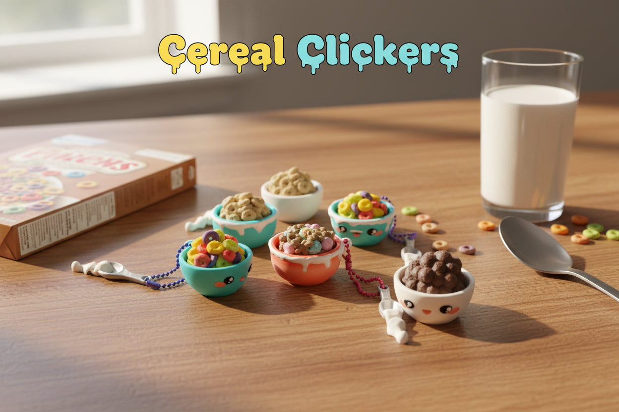Cereal Clickers-3d printed