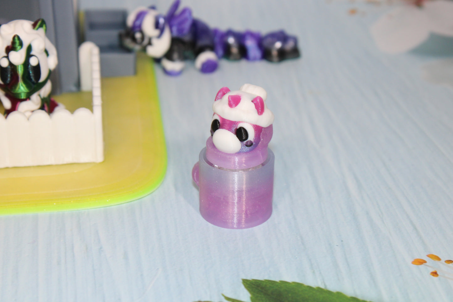 3d printed Unicorn and Pony with Stable - Wonderland 3D Printing 