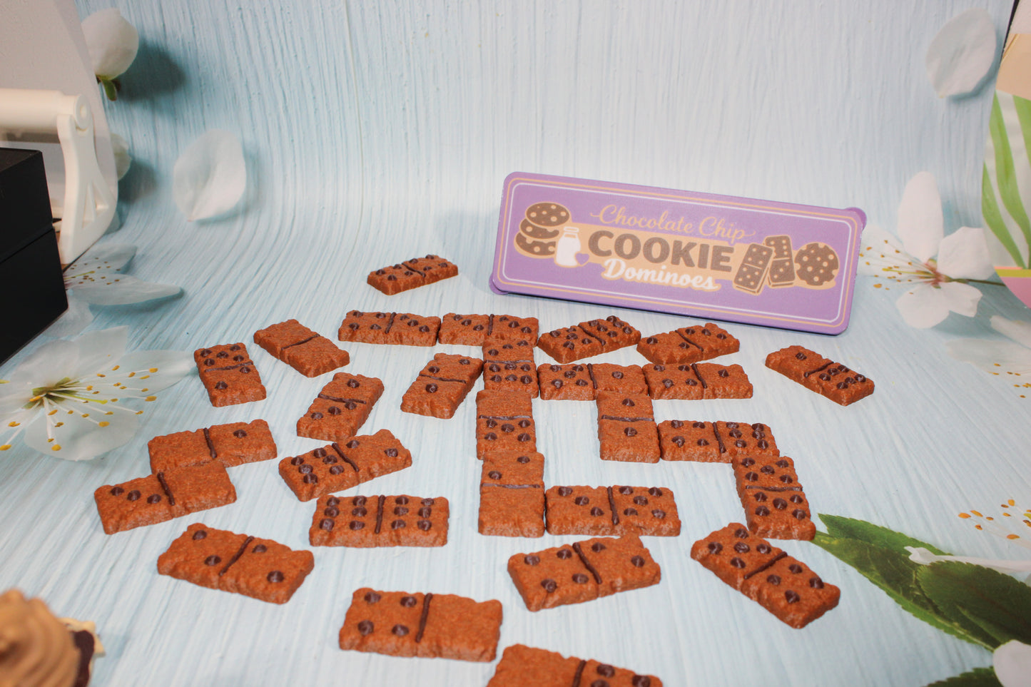 3d printed Cookie Dominoes Game
