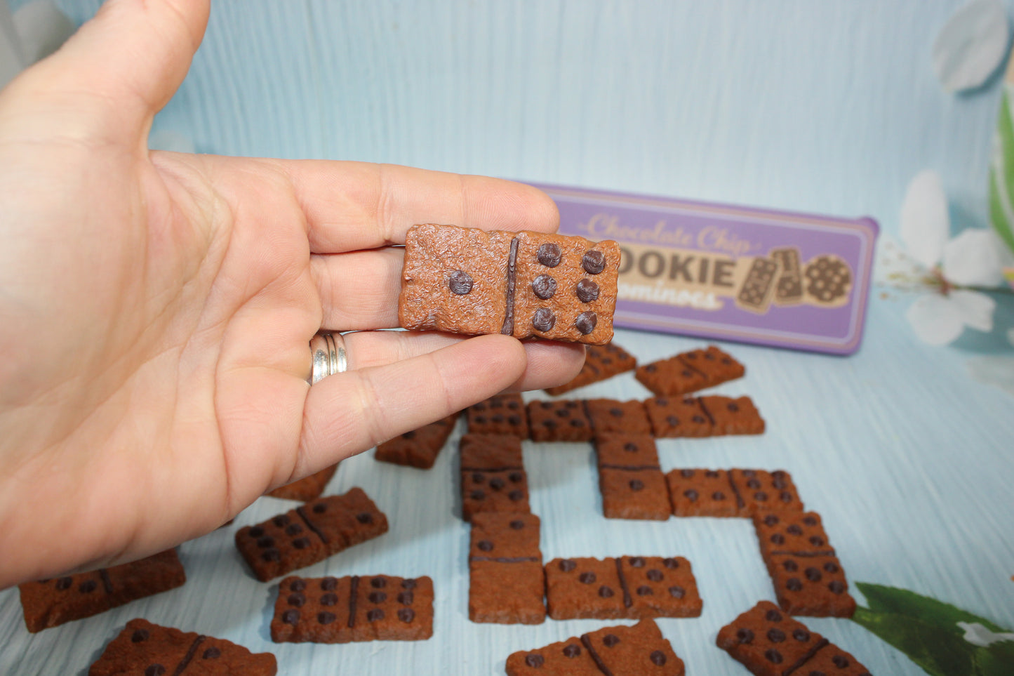 3d printed Cookie Dominoes Game