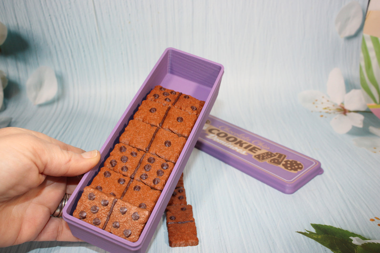 3d printed Cookie Dominoes Game