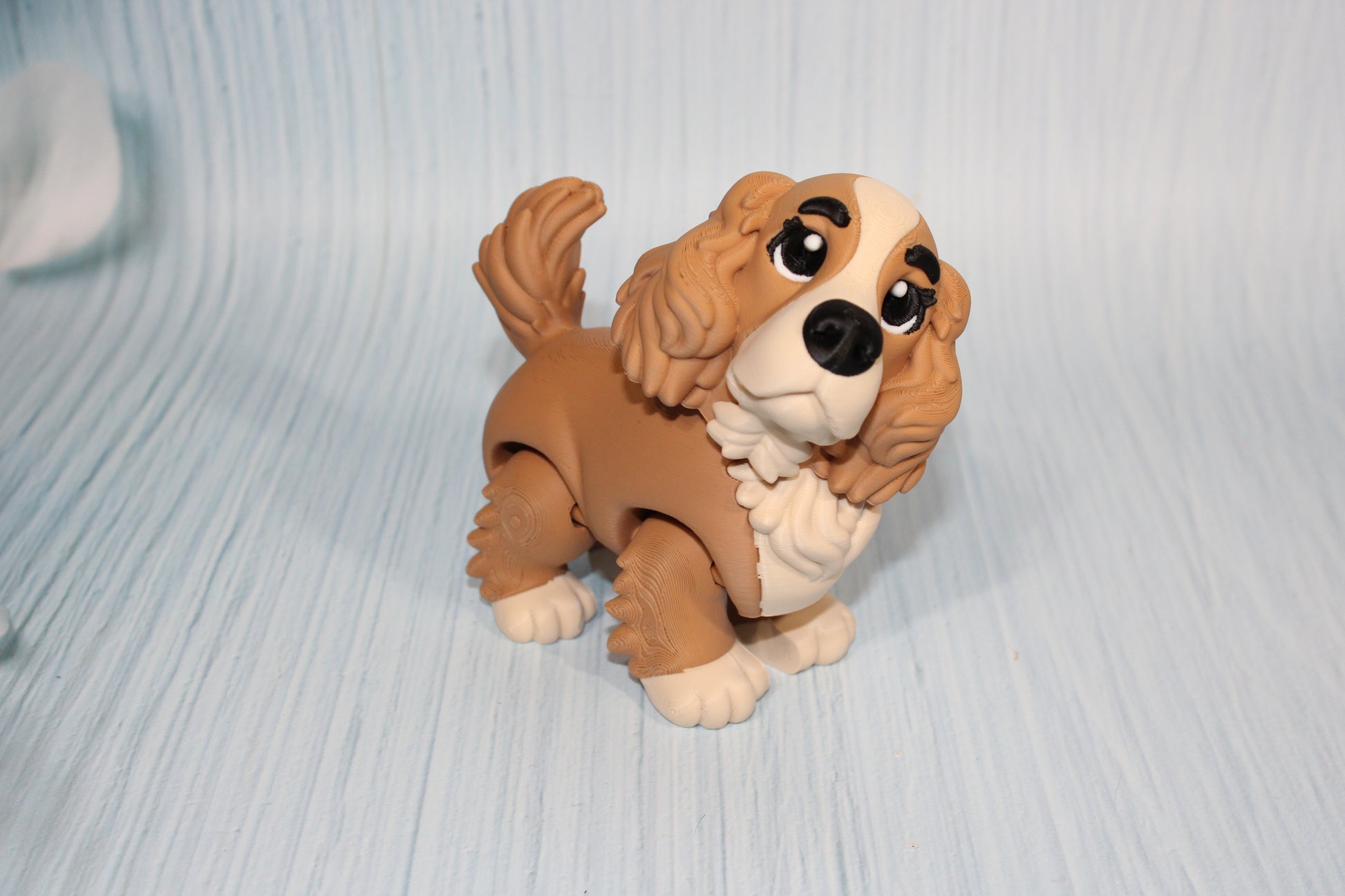 Cocker Spaniel 5" long x 4.25" tall - Wonderland 3D Printing 
