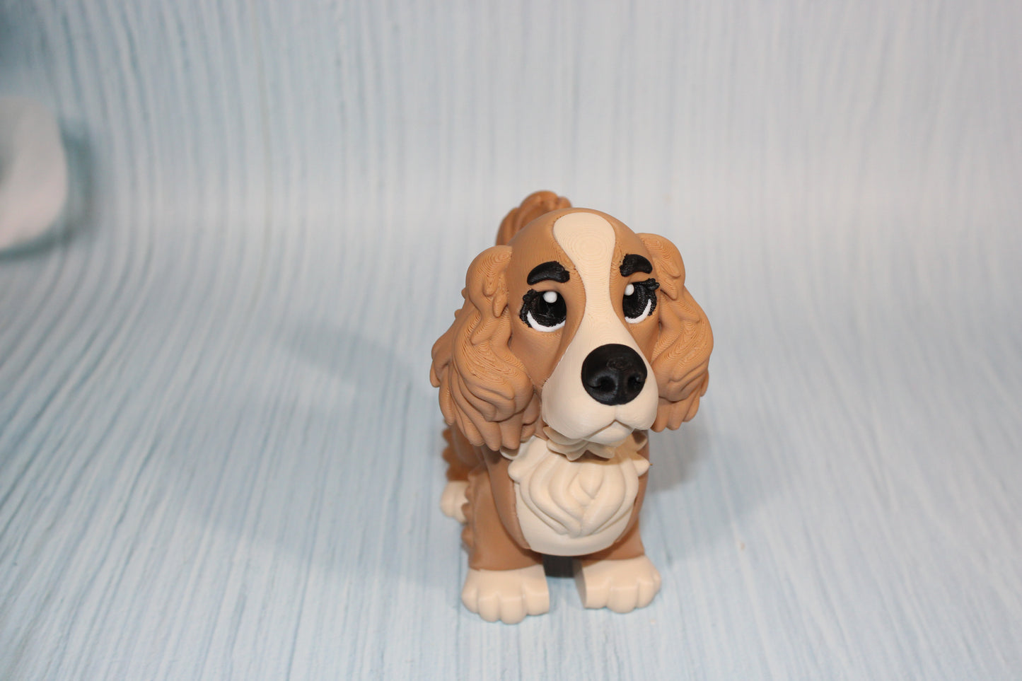 Cocker Spaniel 5" long x 4.25" tall - Wonderland 3D Printing 