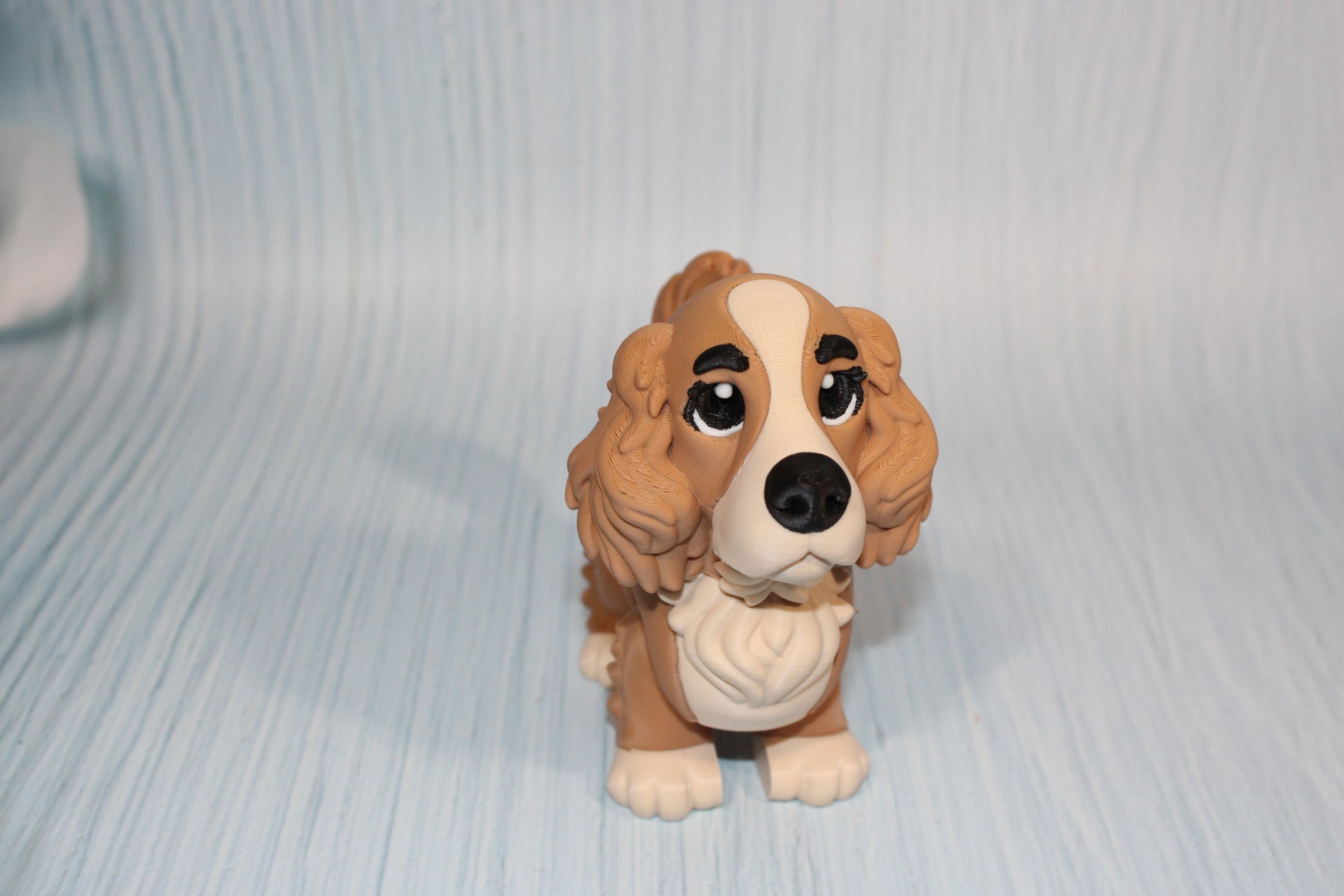Cocker Spaniel 5" long x 4.25" tall - Wonderland 3D Printing 