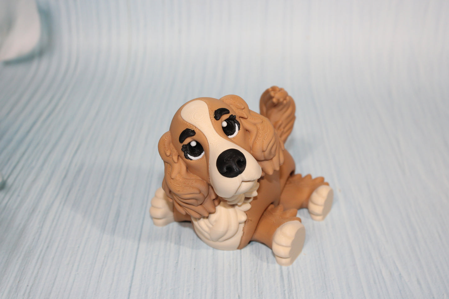 Cocker Spaniel 5" long x 4.25" tall - Wonderland 3D Printing 