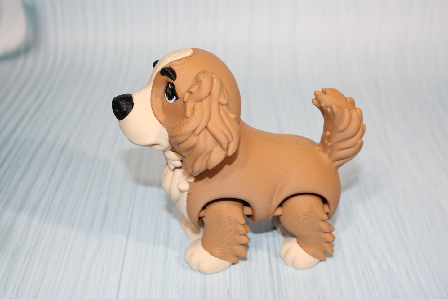 Cocker Spaniel 5" long x 4.25" tall - Wonderland 3D Printing 