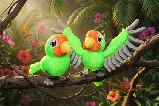Love Bird 3d printed - Wonderland 3D Printing 