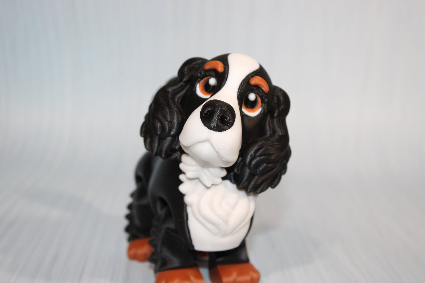 Cocker Spaniel 5" long x 4.25" tall - Wonderland 3D Printing 