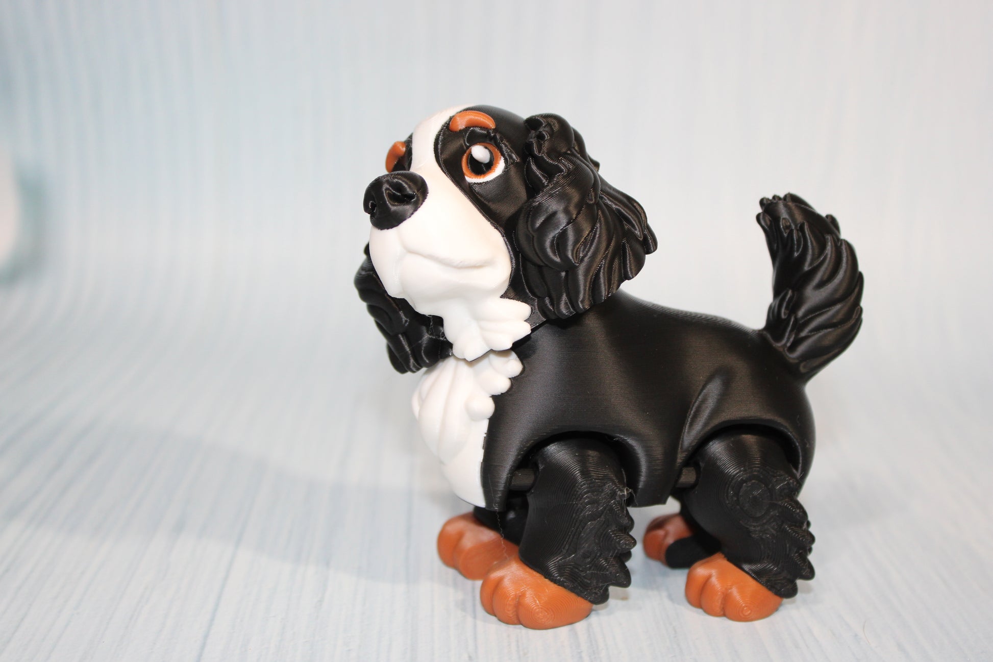 Cocker Spaniel 5" long x 4.25" tall - Wonderland 3D Printing 