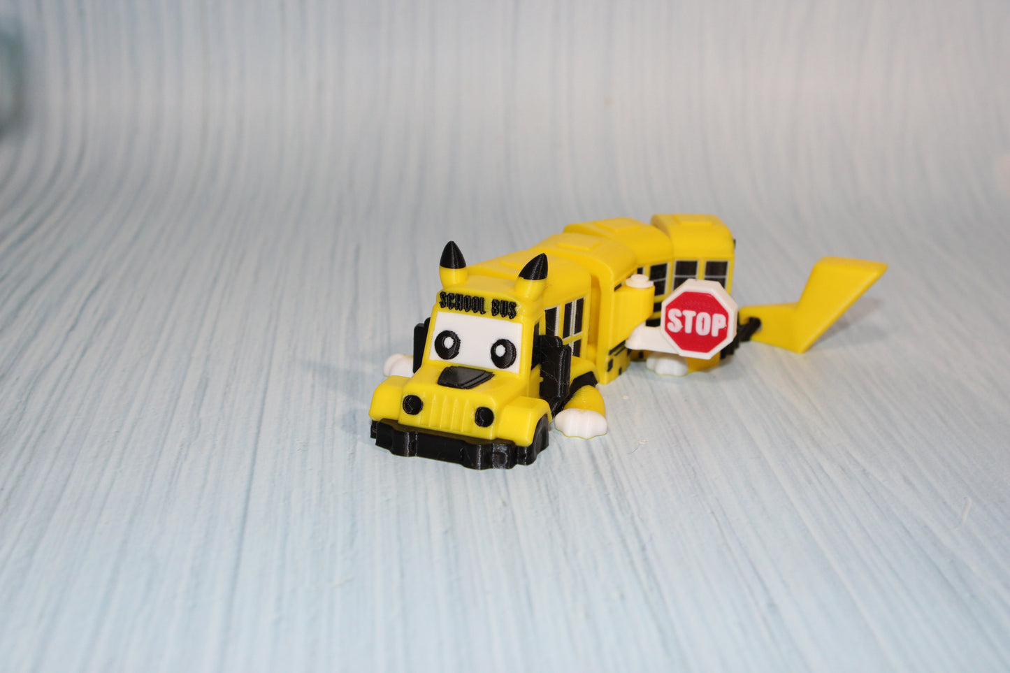 School Bus Dragon 7" - Wonderland 3D Printing 