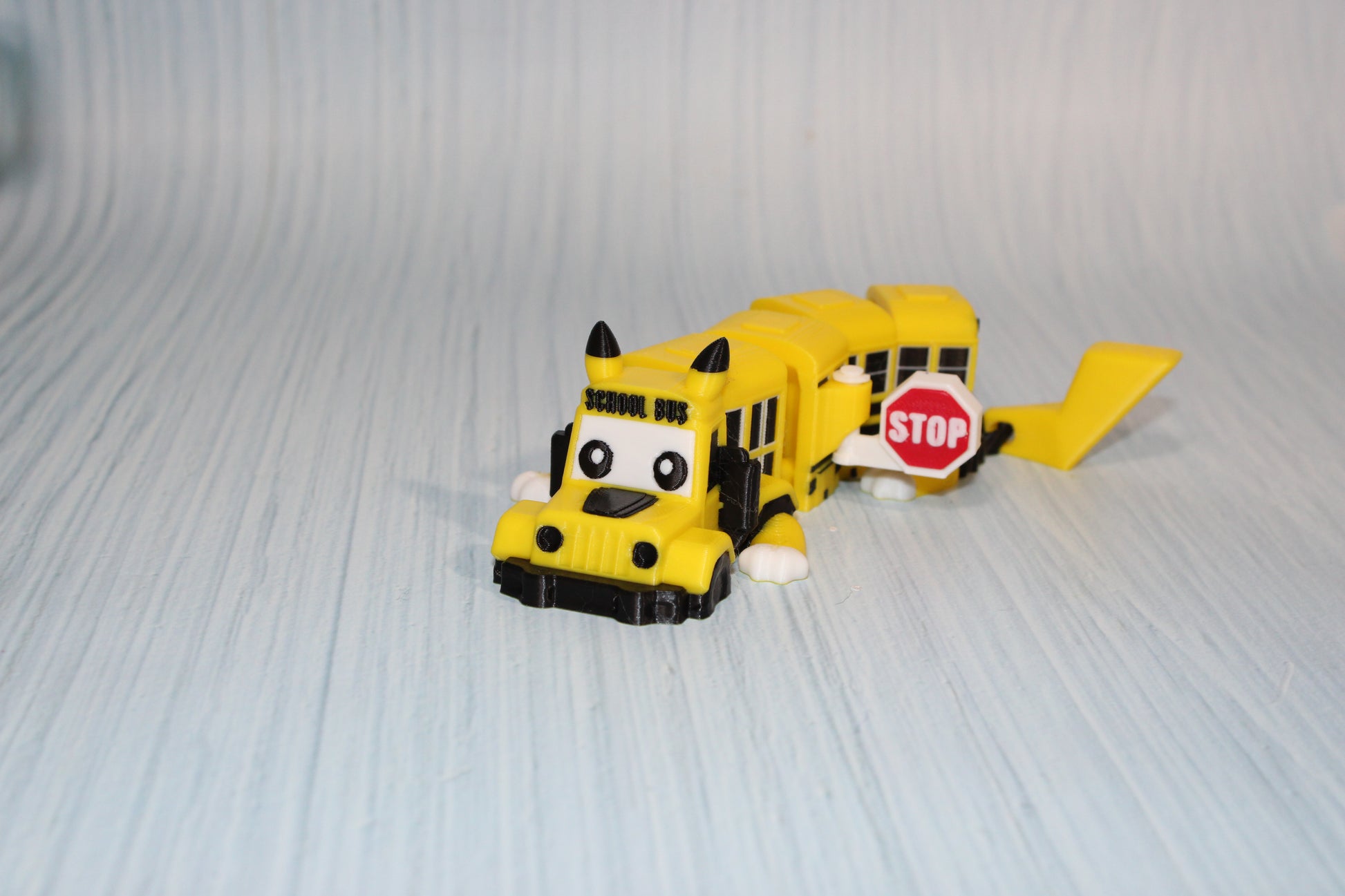 School Bus Dragon 7" - Wonderland 3D Printing 