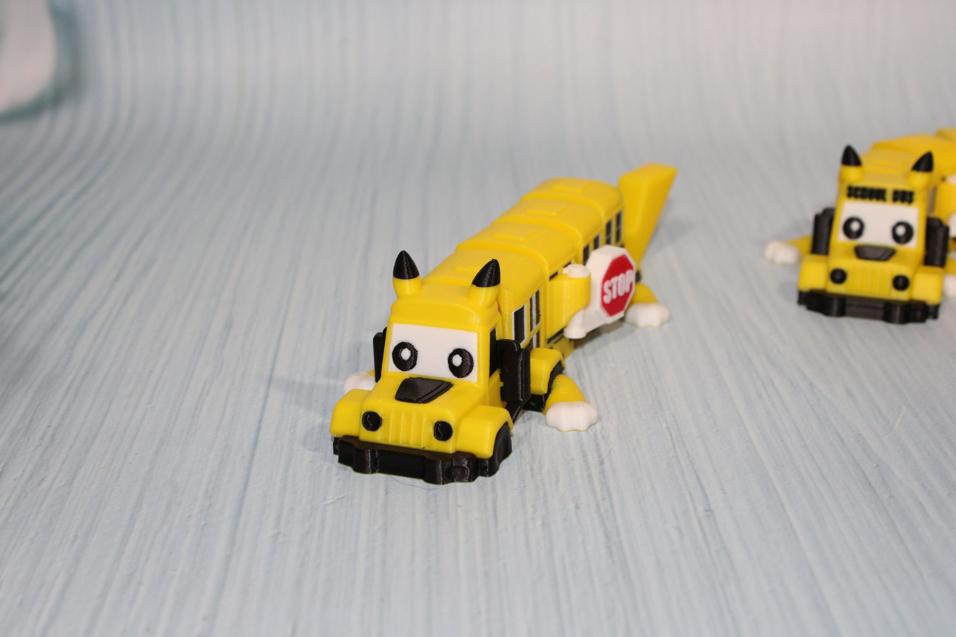 School Bus Dragon 7" - Wonderland 3D Printing 