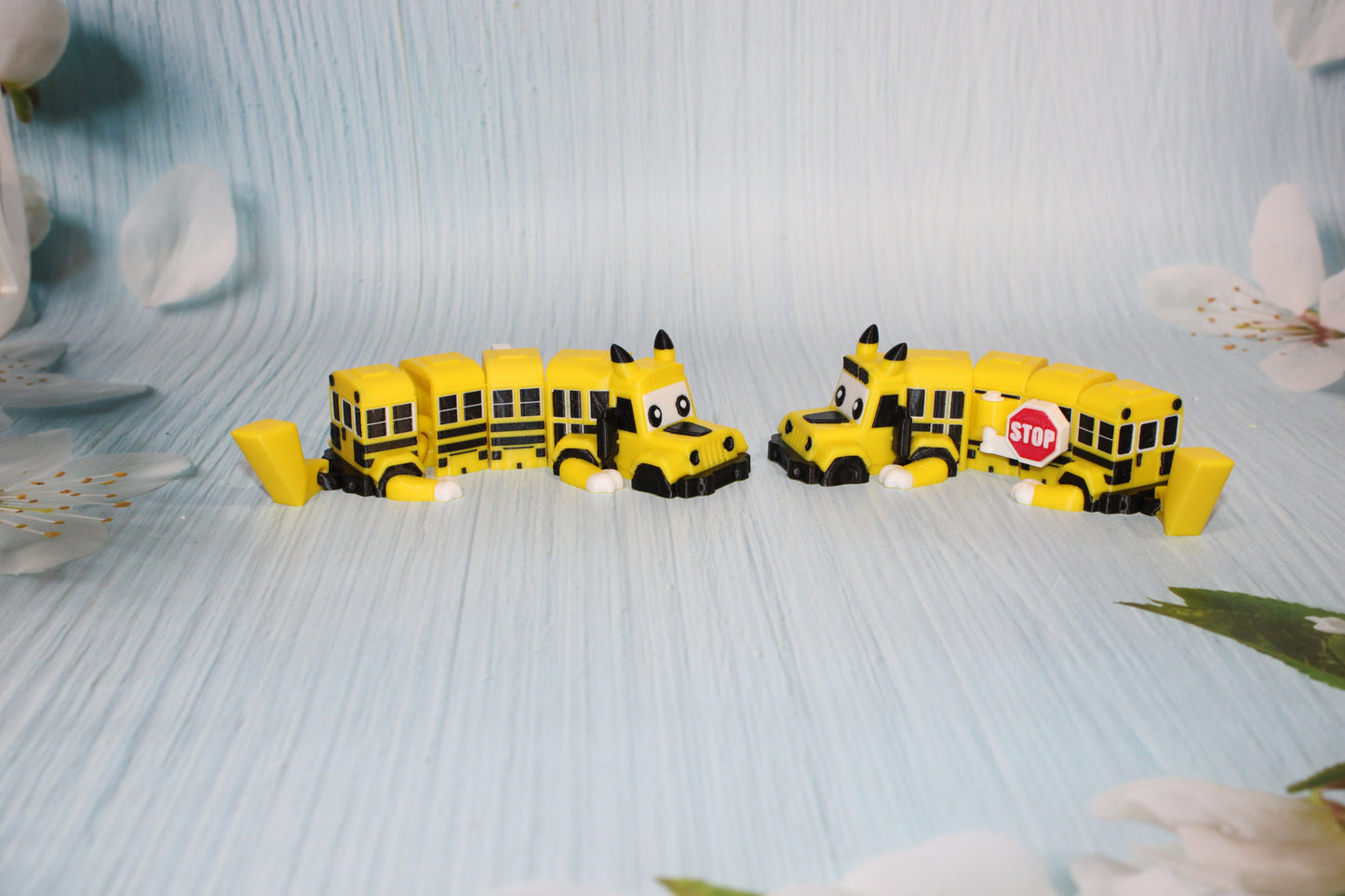 School Bus Dragon 7" - Wonderland 3D Printing 