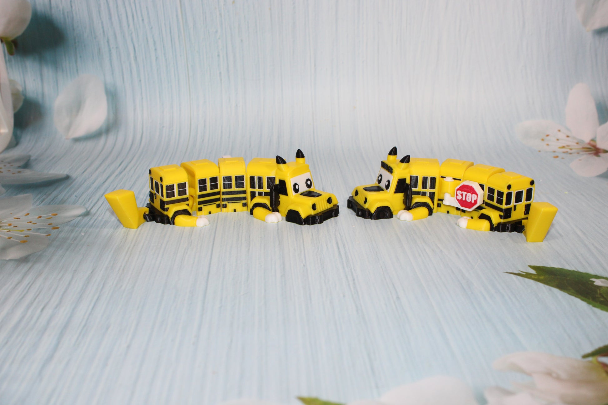 School Bus Dragon 7" - Wonderland 3D Printing 