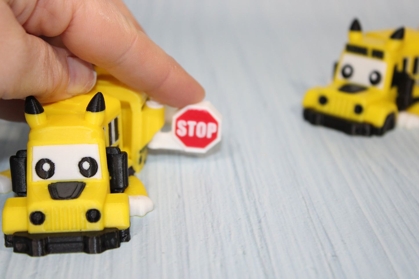 School Bus Dragon 7" - Wonderland 3D Printing 