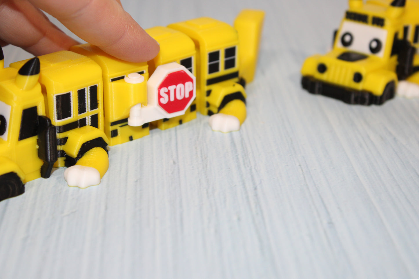 School Bus Dragon 7" - Wonderland 3D Printing 