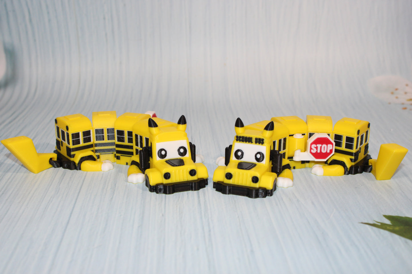 School Bus Dragon 7" - Wonderland 3D Printing 