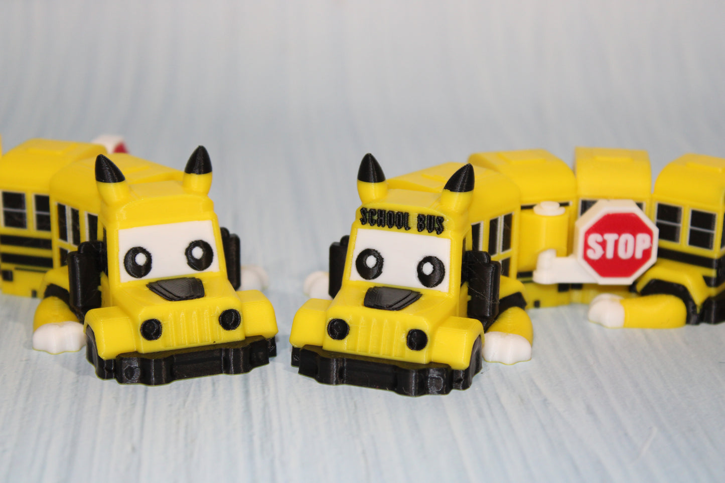 School Bus Dragon 7" - Wonderland 3D Printing 