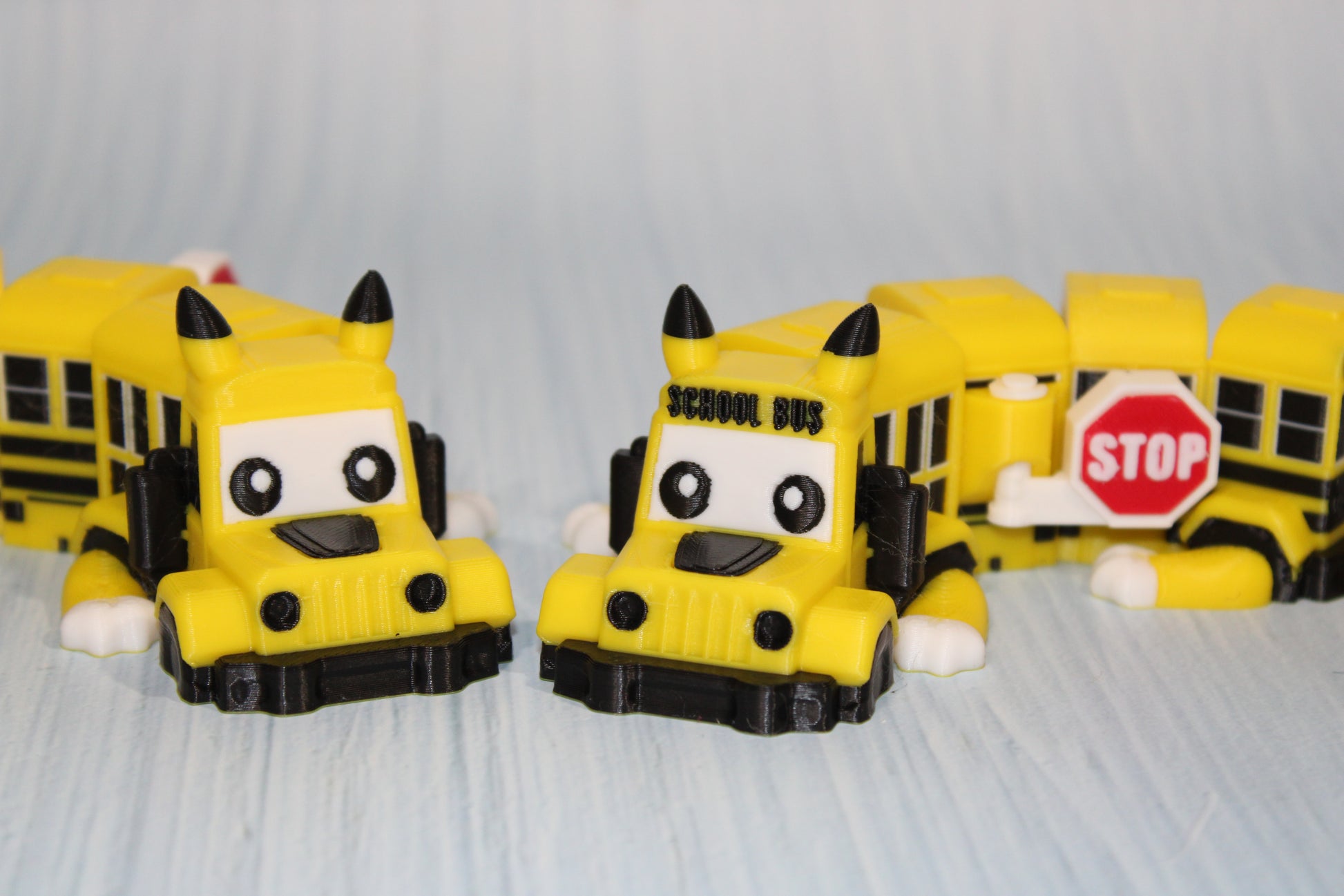 School Bus Dragon 7" - Wonderland 3D Printing 