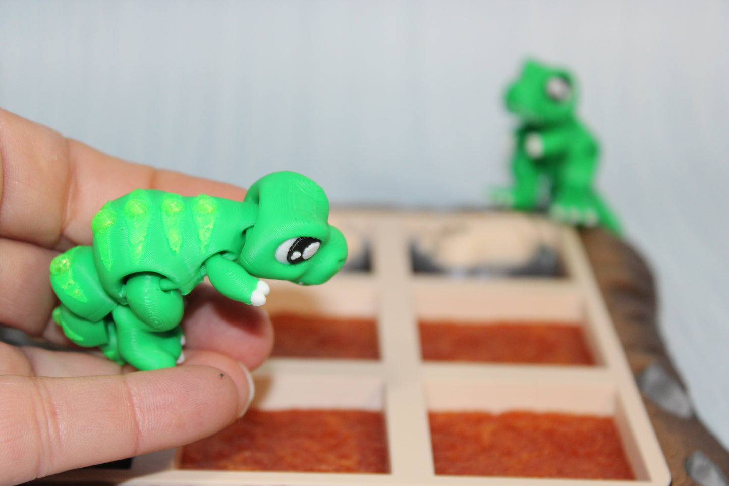 Dino Tic Tac Toe Game 3d printed - Wonderland 3D Printing 