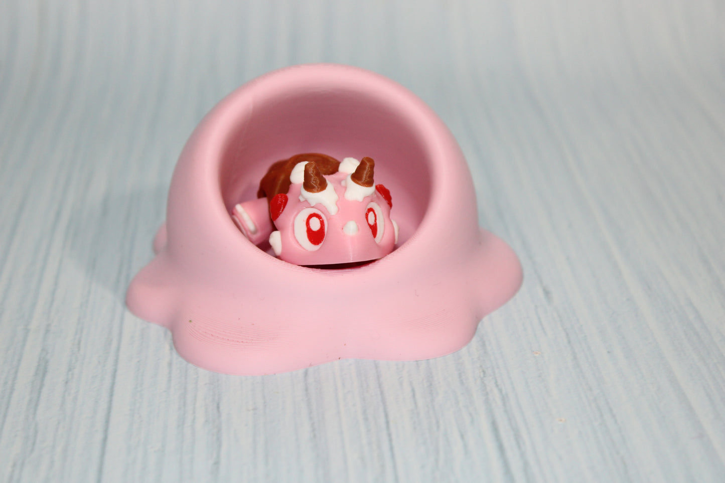 Ice-cream Triceratops 3d printed - Wonderland 3D Printing 