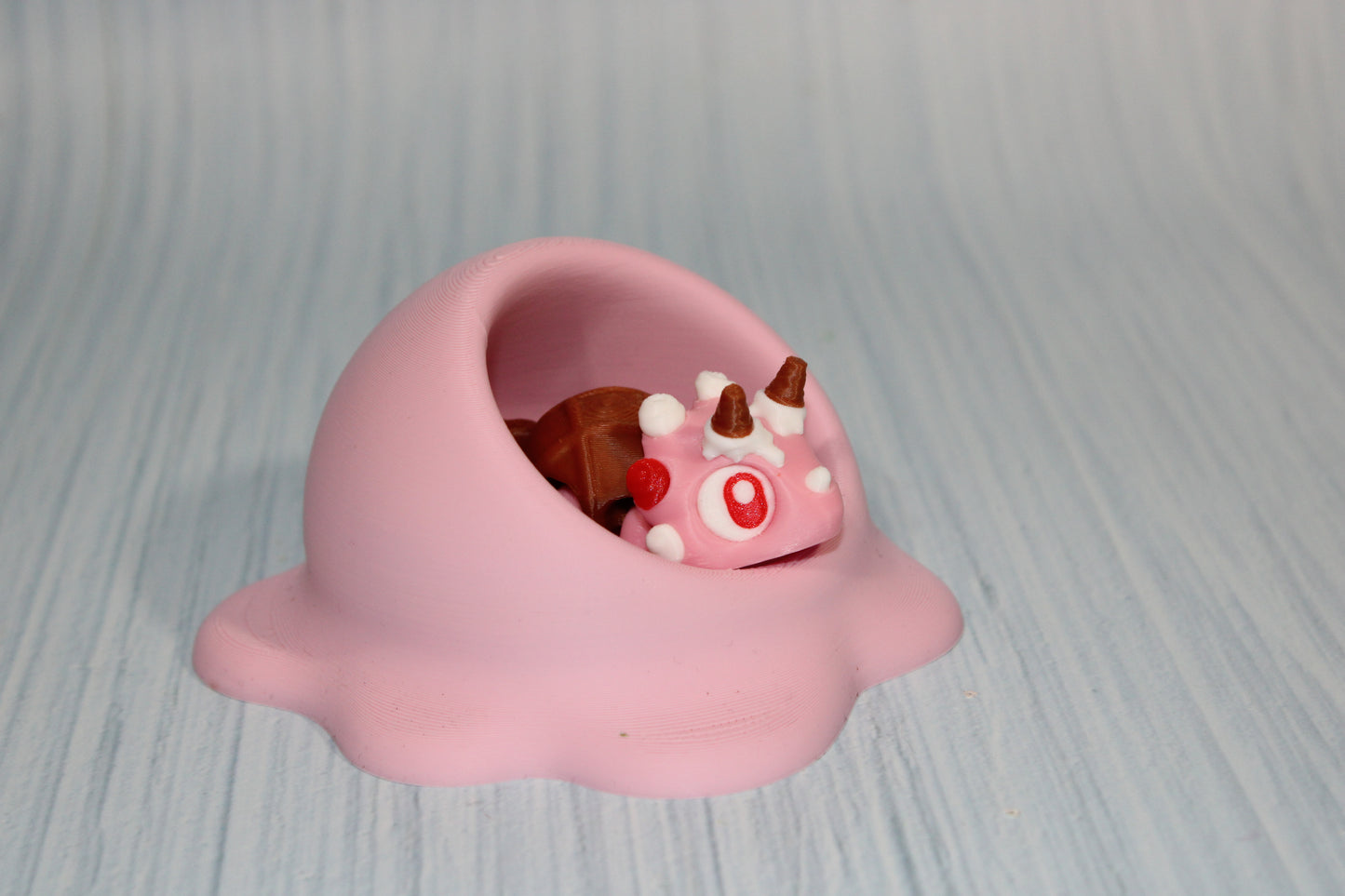 Ice-cream Triceratops 3d printed - Wonderland 3D Printing 