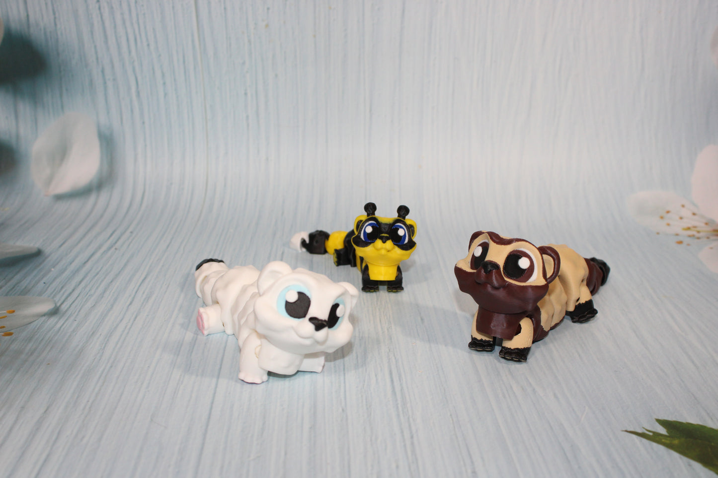 Ferret Buddies 3d Printed - Wonderland 3D Printing 