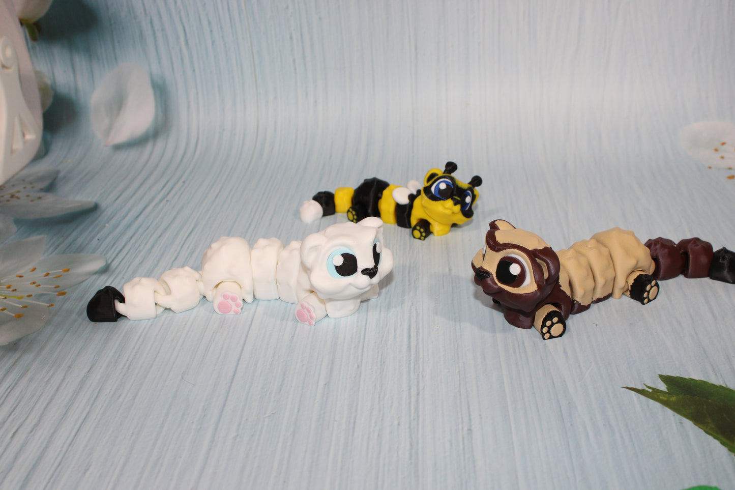 Ferret Buddies 3d Printed - Wonderland 3D Printing 