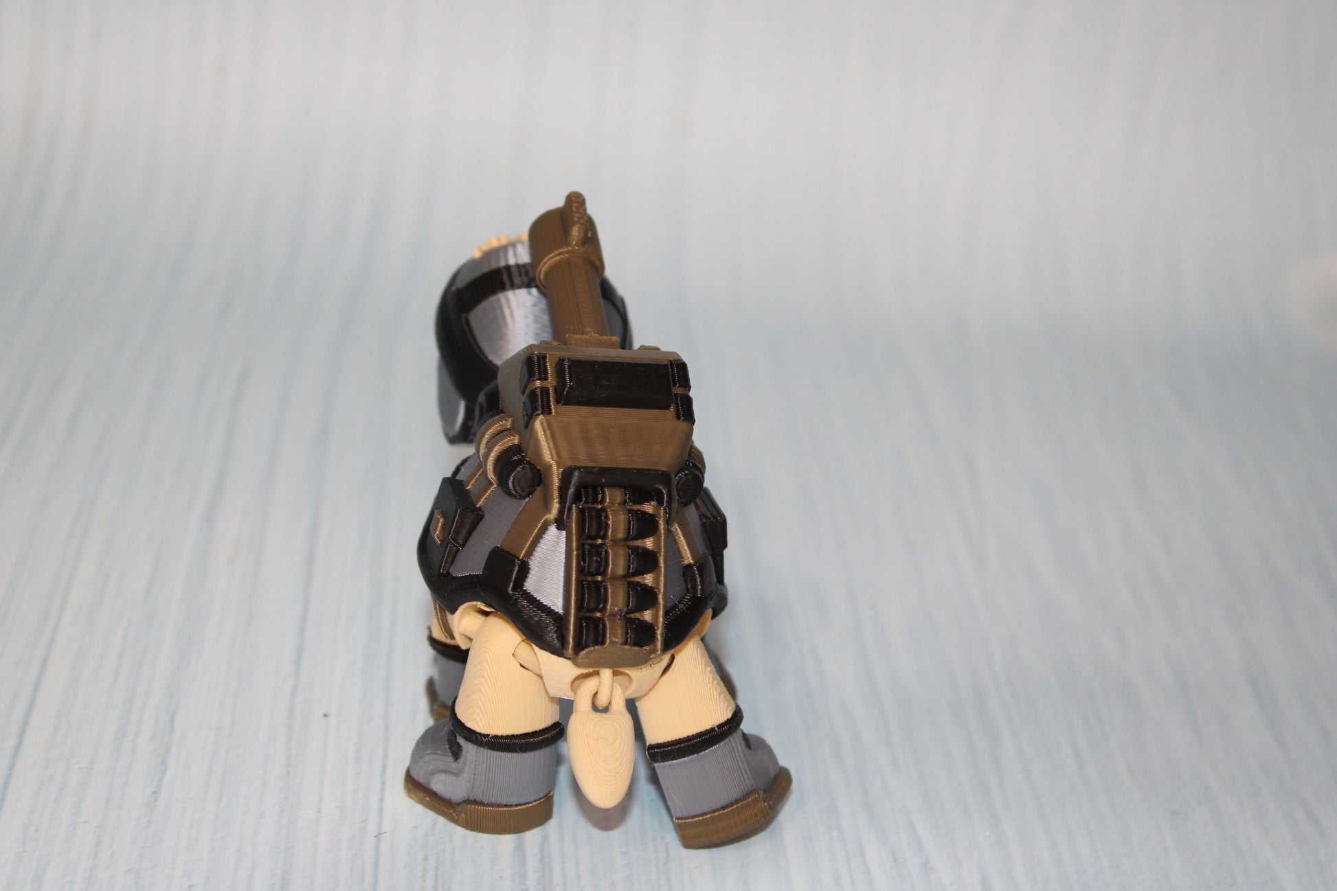 Tank Turtle 3d printed 4.5" - Wonderland 3D Printing 