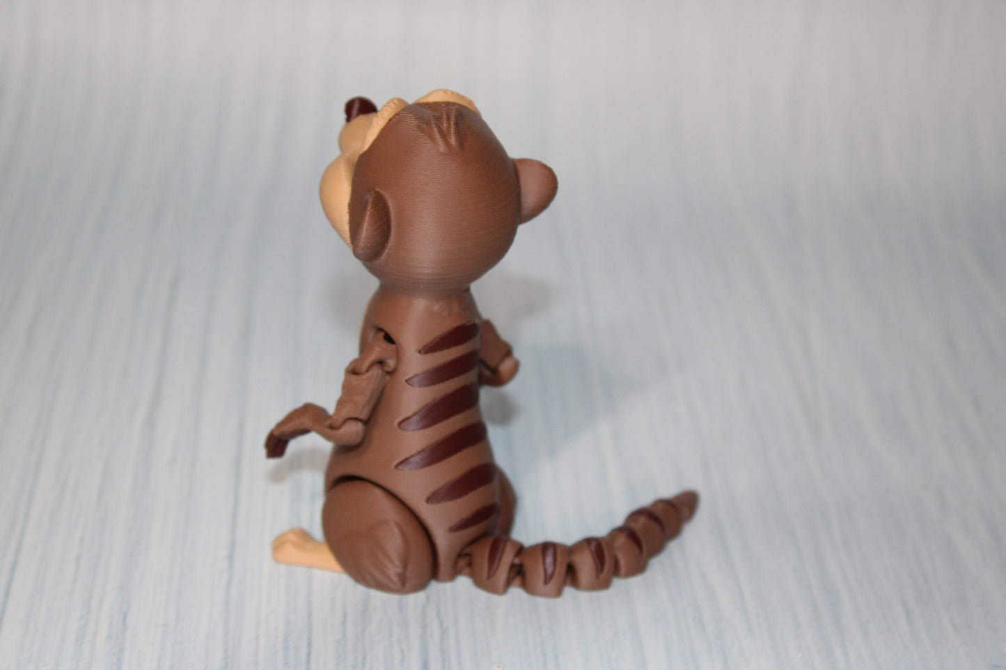 Meercat 3D Printed Articulated Figurine 3.75" tall - Wonderland 3D Printing 